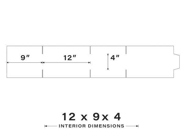 12x9x4(inches)