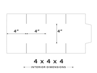 4x4x4(inches) Multidepth to 2"