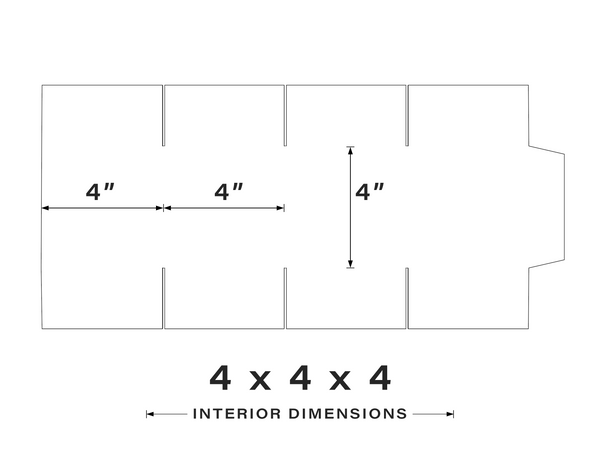 4x4x4(inches) Multidepth to 2"