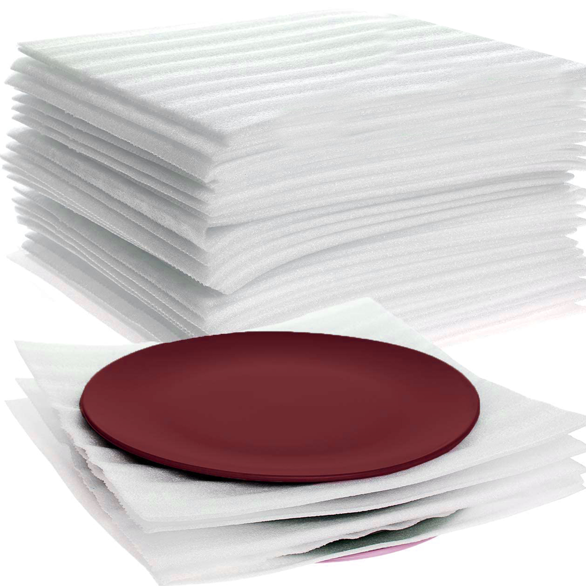 Bubble wrap sleeves for outlet plates